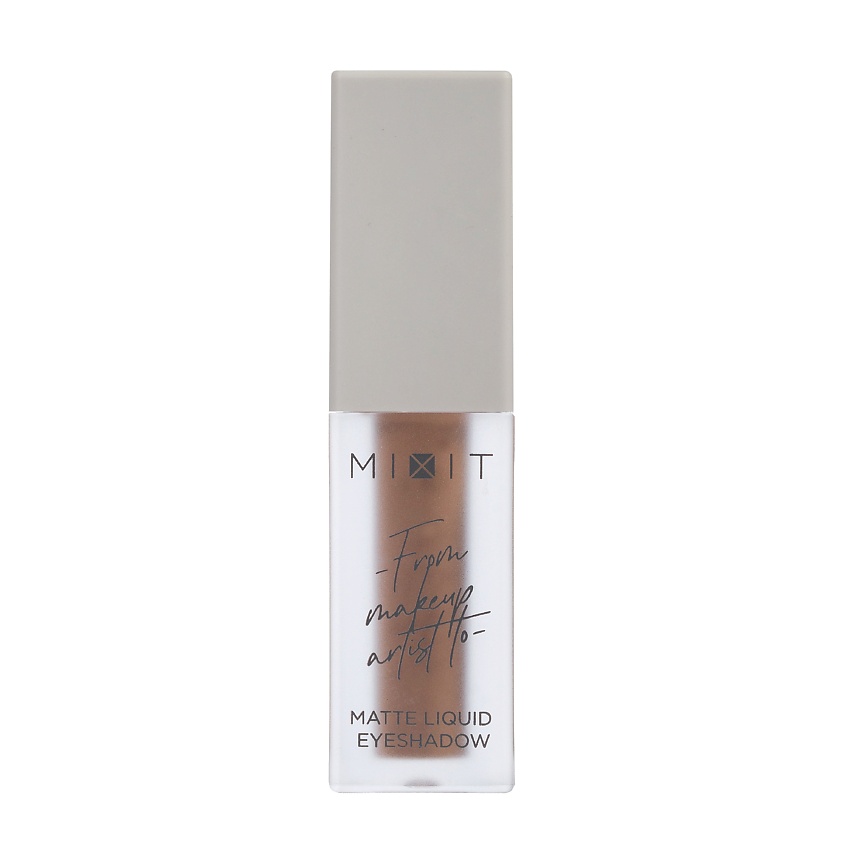 MIXIT Тени для век SPARKLE LIQUID EYESHADOW жидкие сияющие – фото 3
