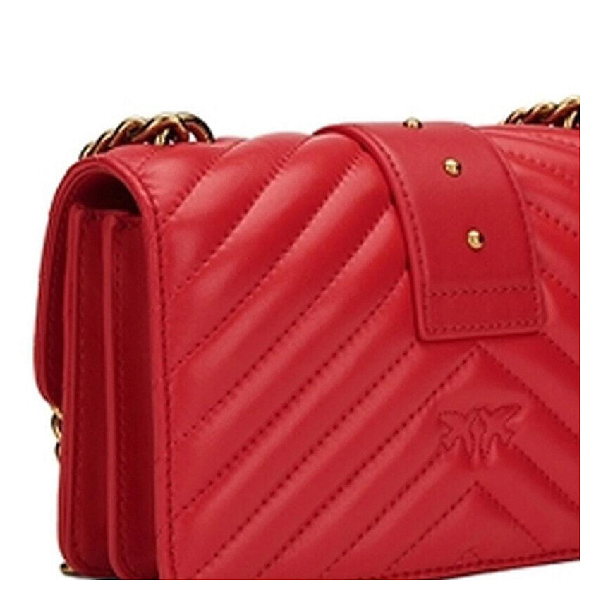 PINKO Сумка Leather Swift Bag Shoulder Bag Crossbody Bag – фото 4