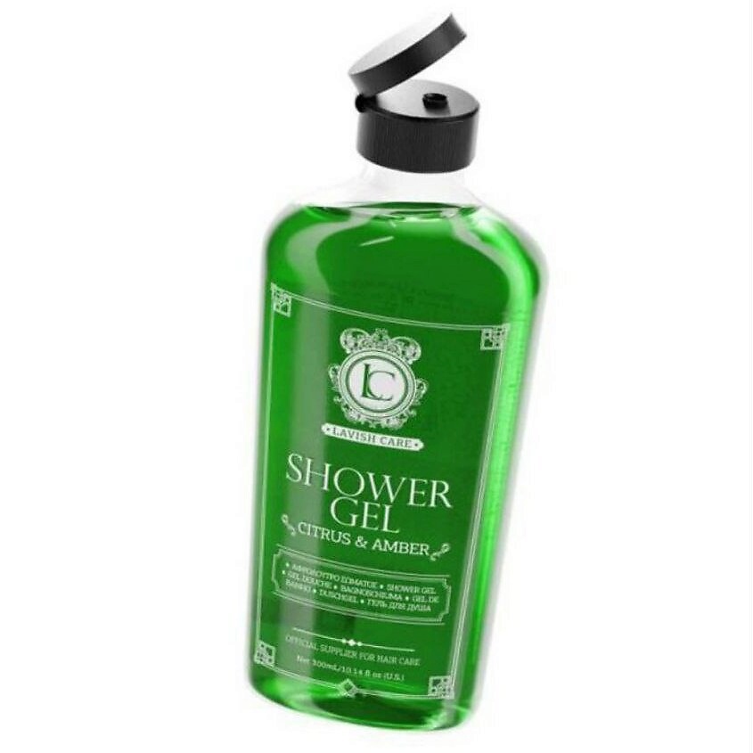 LAVISH CARE Гель для душа мужской Citrus & Amber Shower Gel – фото 2