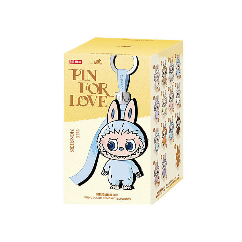 POP MART Плюшевая подвеска Pin For Love POP MART The Monsters LABUBU 4.0 – фото 2