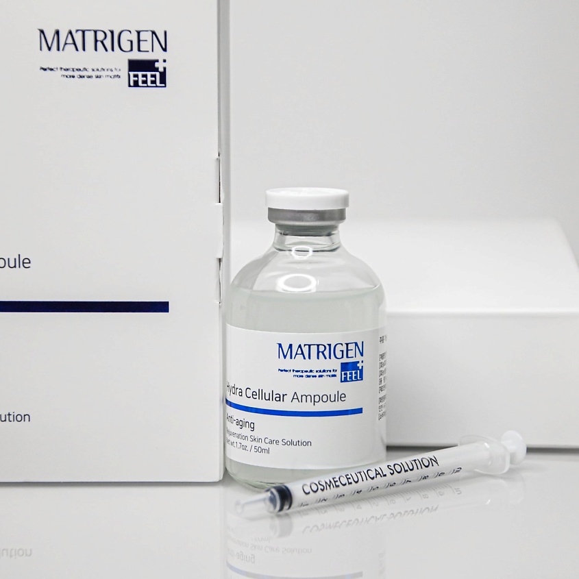 MATRIGEN Увлажняющая ампульная сыворотка для лица под мезороллер и дермапен – фото 3