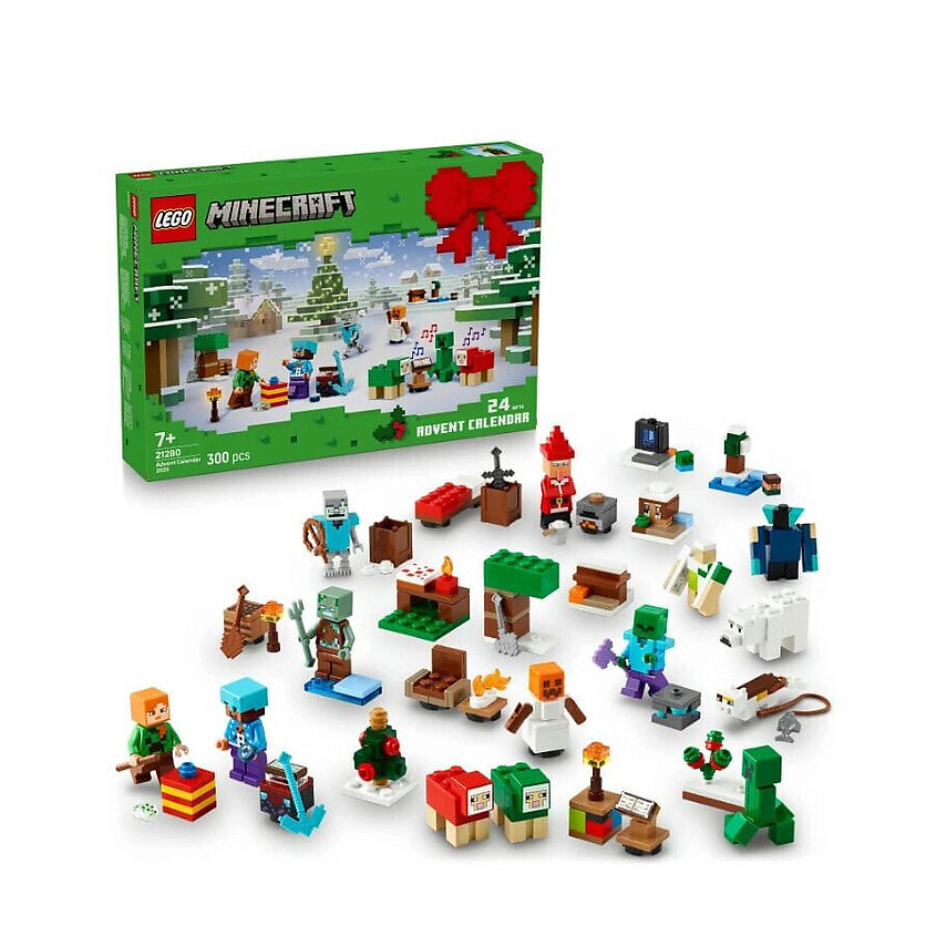 LEGO Адвент-календарь Minecraft 21280 Advent Calendar 2025 – фото 1