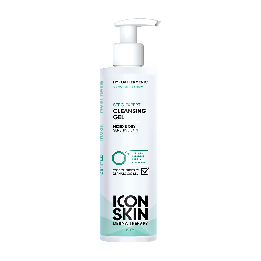 ICON SKIN Очищающий гель для умывания Sebo Expert Cleansing Gel – фото 1
