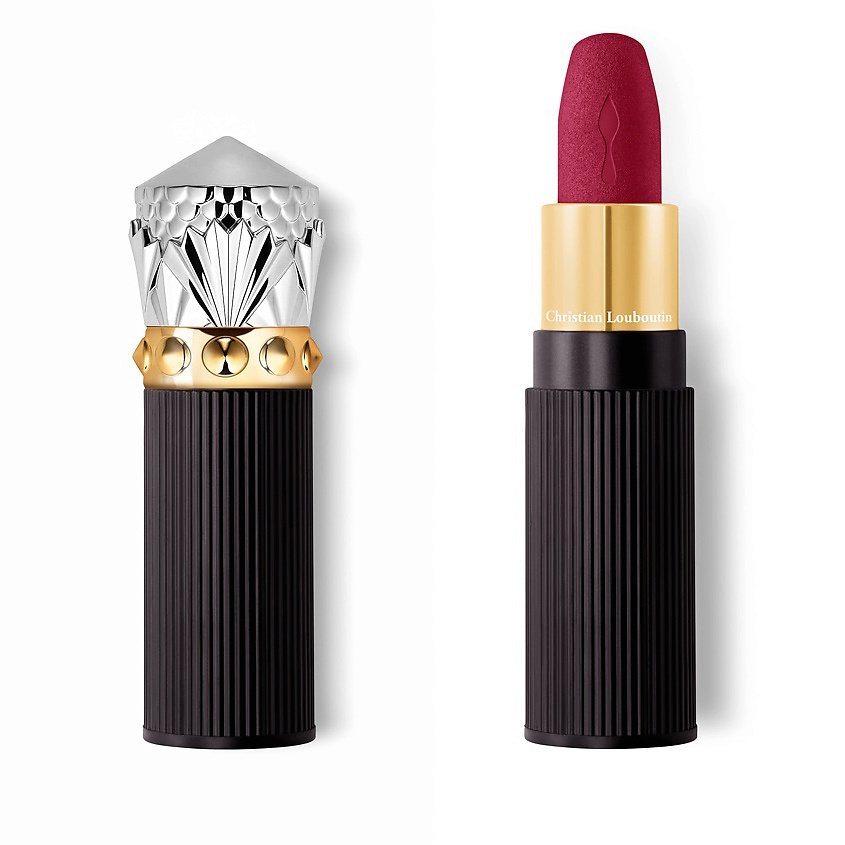 CHRISTIAN LOUBOUTIN BEAUTY Матовая помада для губ Rouge Louboutin Velvet Matte On The Go – фото 1