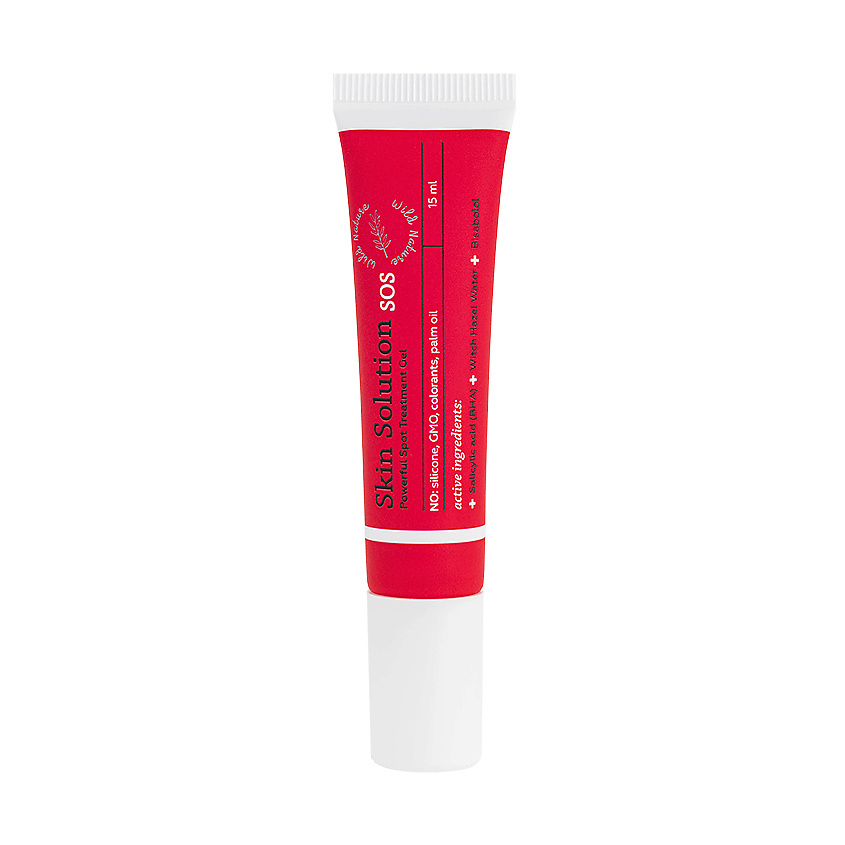 WILD NATURE Средство для проблемной кожи точечного действия Skin Solution SOS Powerful Spot Treatment Gel – фото 1