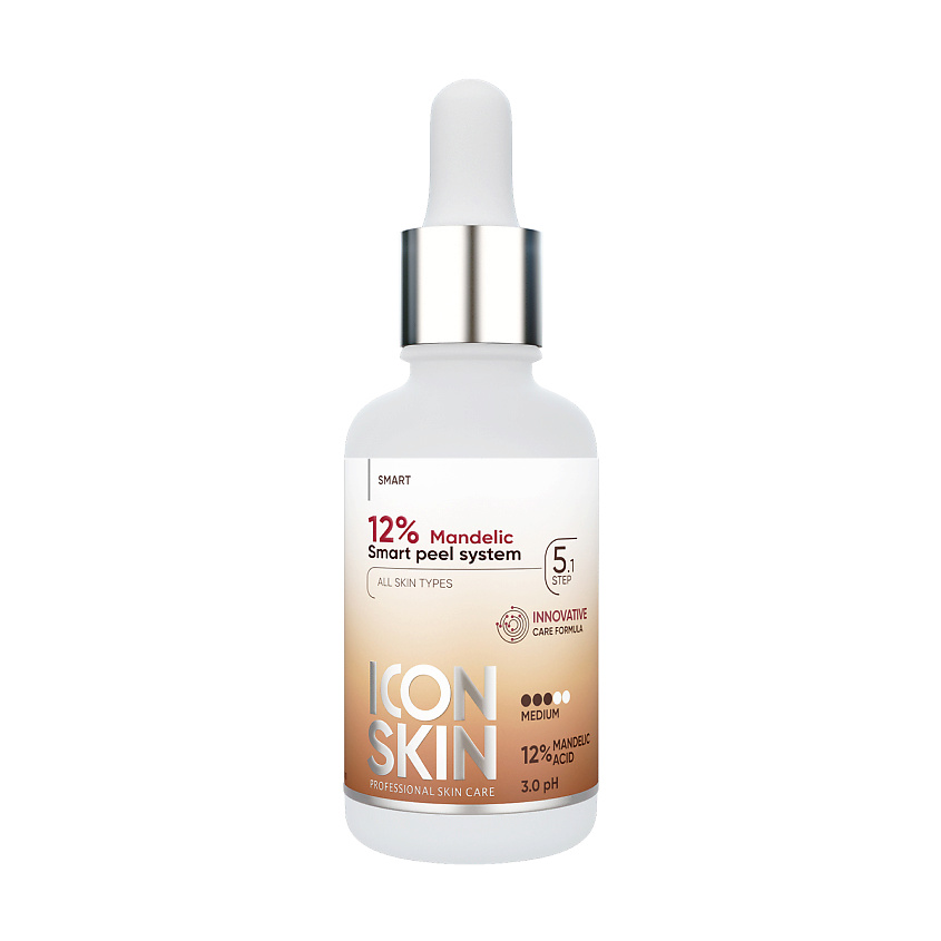 ICON SKIN Миндальная смарт-пилинг система 12% Mandellic Smart Peel System – фото 1