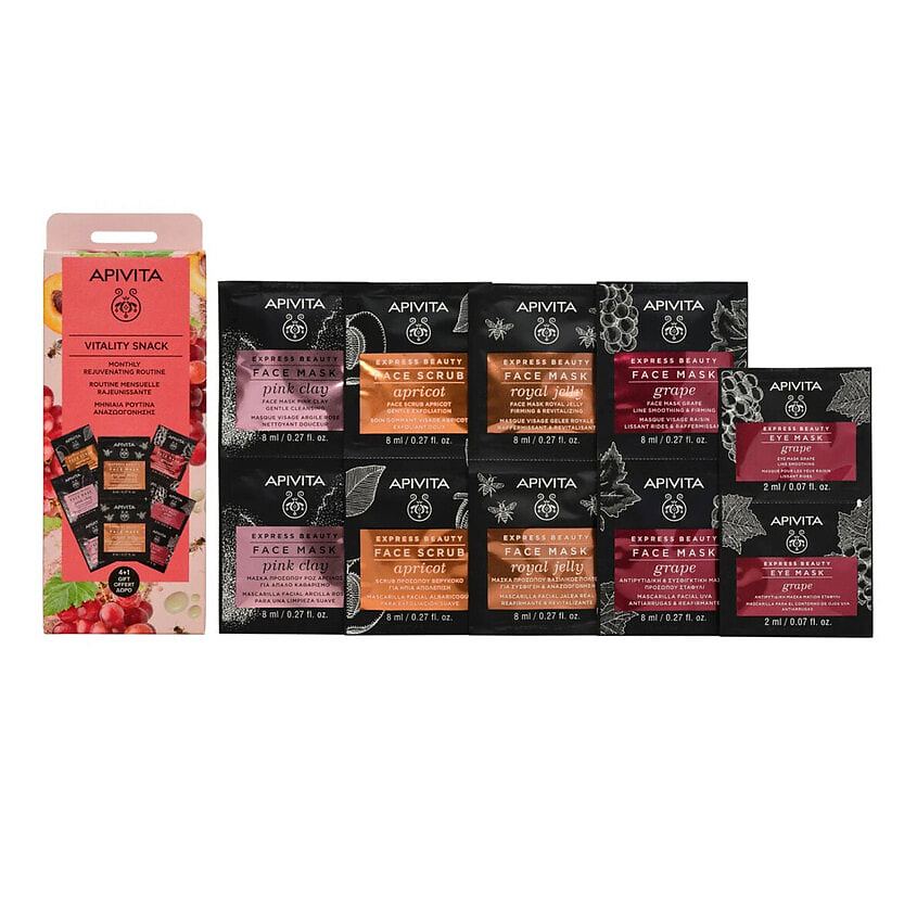 APIVITA Набор для восстанавливающего ухода за лицом Vitality Snack – фото 1