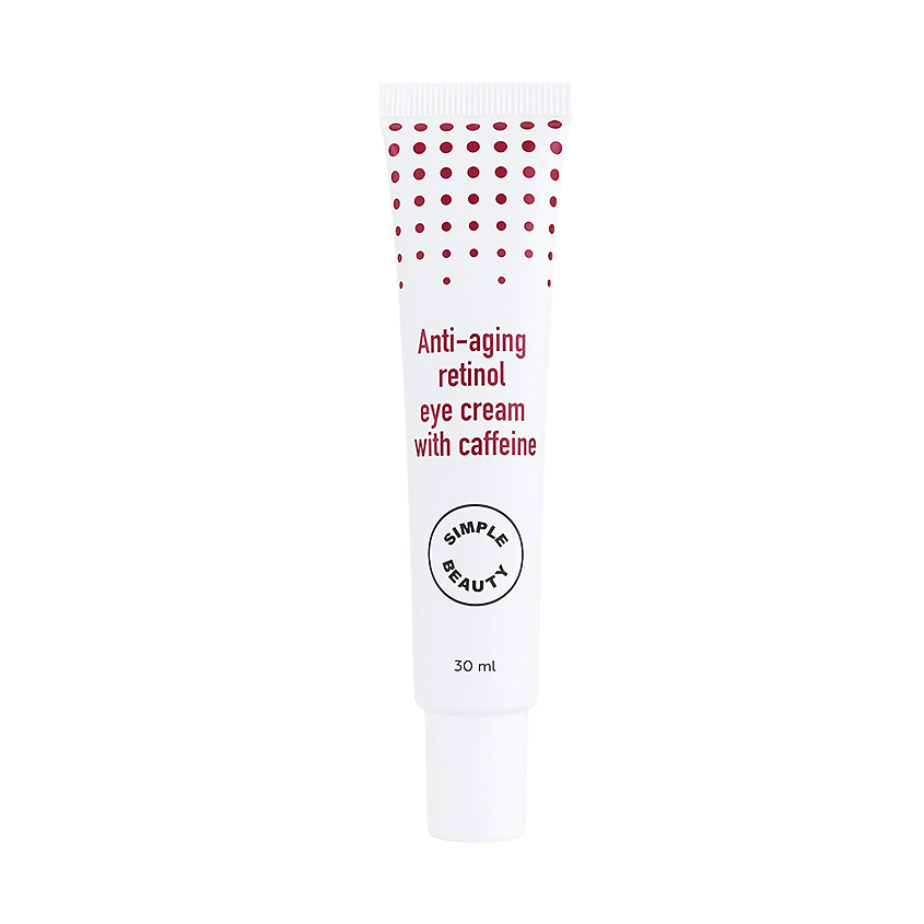SIMPLE BEAUTY Антивозрастной крем для век с ретинолом и кофеином Anti-aging Retinol Eye Cream – фото 1