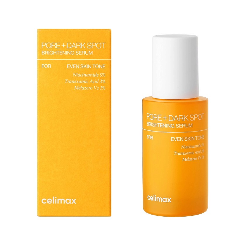 CELIMAX Сыворотка для лица PORE+DARK SPOT для выравнивания тона и рельефа кожи – фото 1