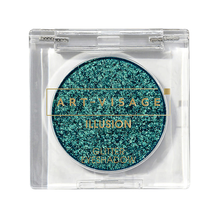 ART-VISAGE Тени для век сияющие Illusion Glitter Eyeshadow – фото 1