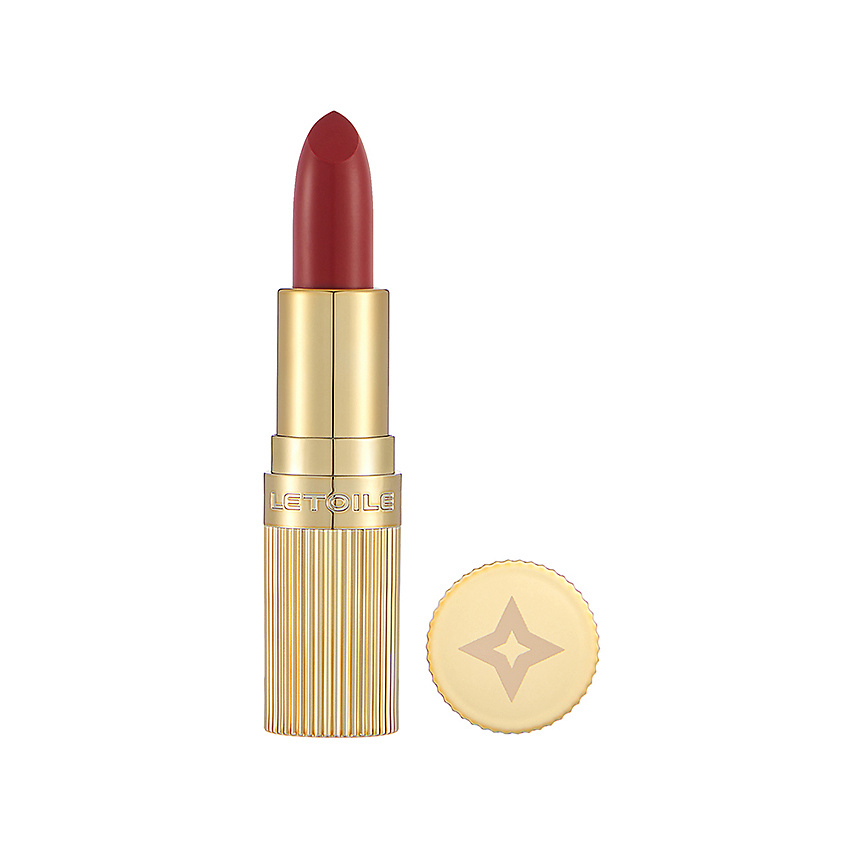 ЛЭТУАЛЬ Сатиновая помада Satin Intense, 009 Muted Warm Red, 3,5 г – фото 1