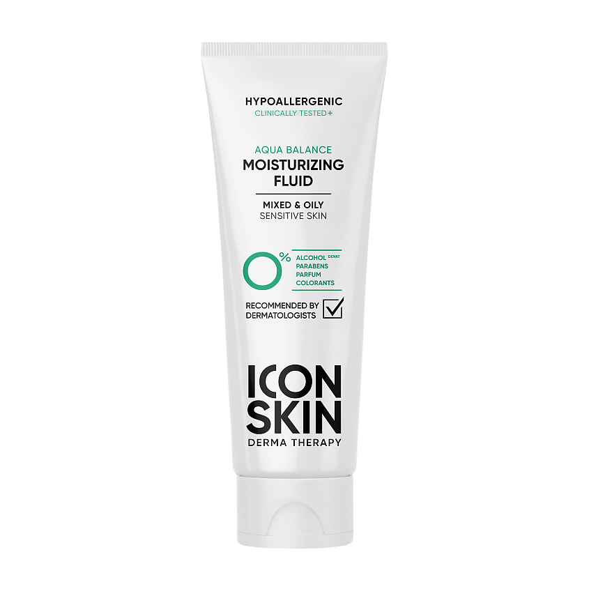 ICON SKIN Увлажняющий флюид для лица Aqua Balance Moisturizing Fluid – фото 1
