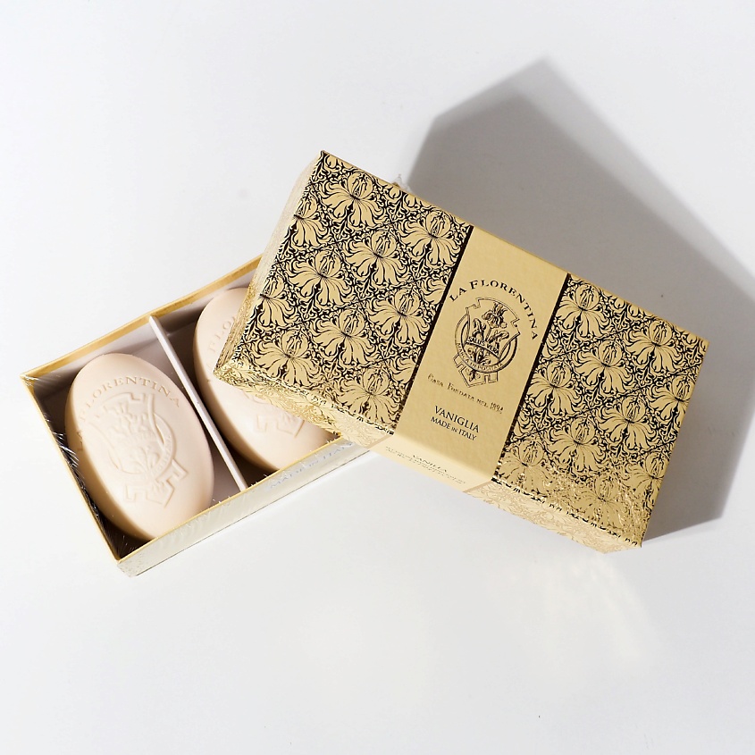 LA FLORENTINA Набор мыла Gold Lace / Золотое Кружево – фото 2