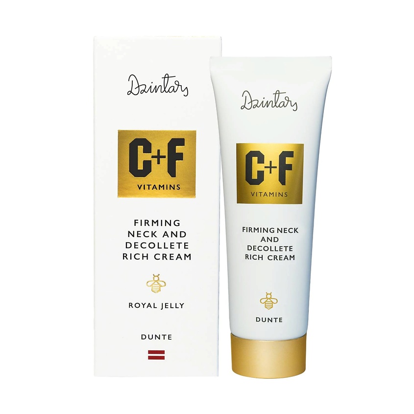 DZINTARS Dunte Rich Cream Укрепляющий крем для шеи и декольте – фото 2