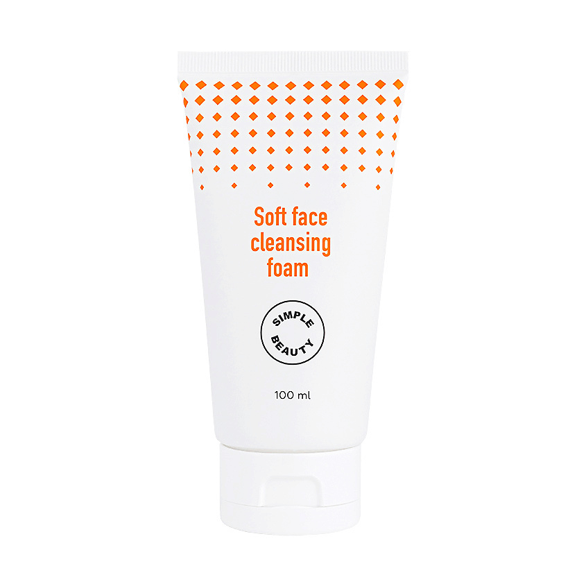 SIMPLE BEAUTY Мягкая очищающая пенка для лица Soft Face Cleansing Foam – фото 1