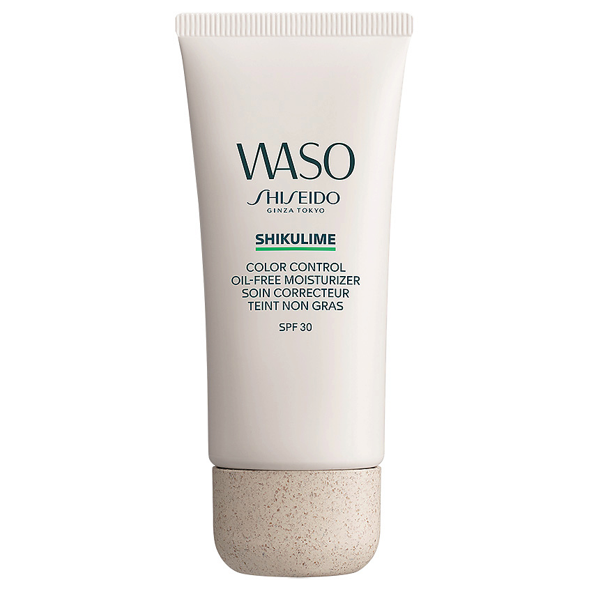 SHISEIDO Увлажняющий крем, выравнивающий тон кожи, без содержания масел, SPF 30 Waso Shikulime – фото 1