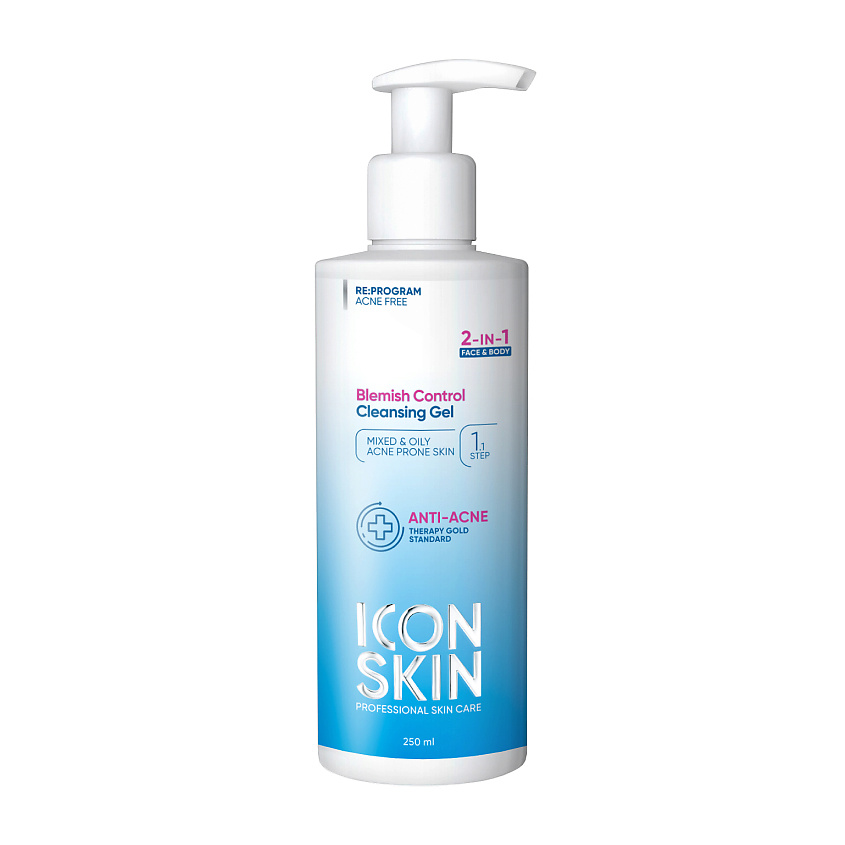 ICON SKIN Очищающий гель для лица и тела Blemish Control Cleansing Gel – фото 1