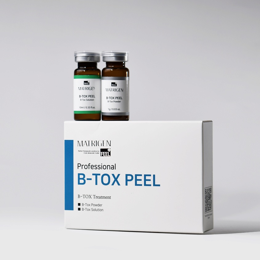 MATRIGEN Ампулы с эффектом ботокса и пилинга B-TOX PEEL Powder & Solution – фото 1