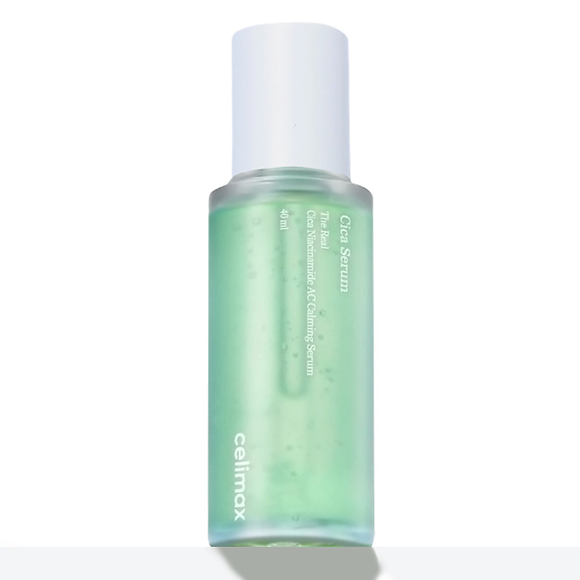 CELIMAX Успокаивающая сыворотка с ниацинамидом и центеллой The Real Cica Serum – фото 1