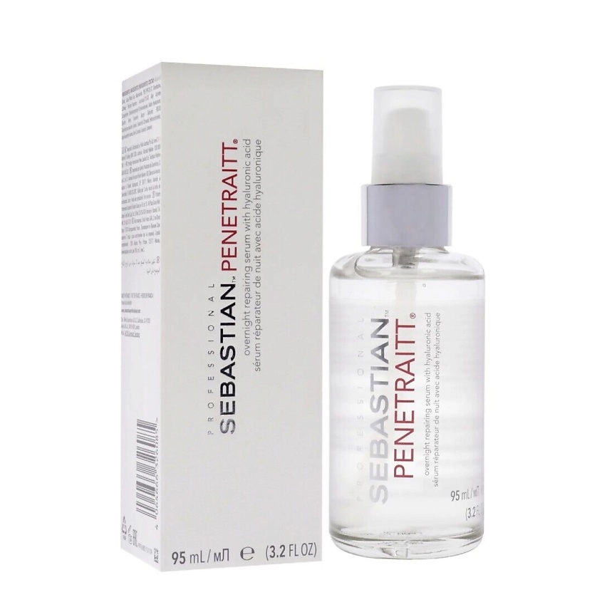SEBASTIAN PROFESSIONAL Восстанавливающая сыворотка для волос Penetraitt Overnight Repairing Serum – фото 2
