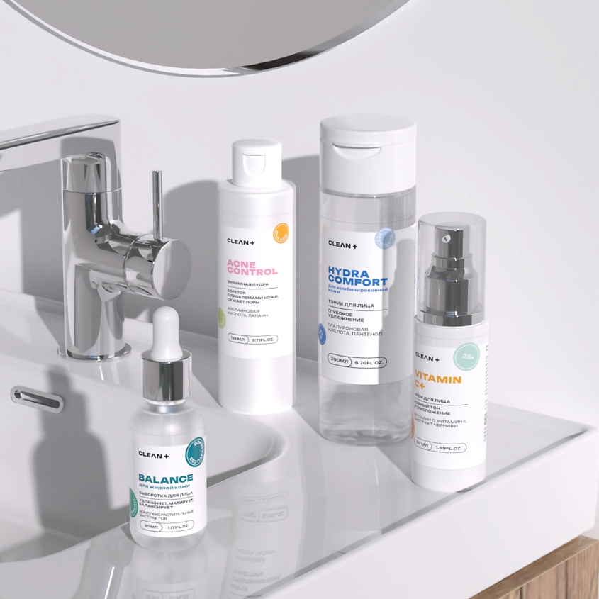 CLEAN+ Гель для душа ACNE CONTROL – фото 8