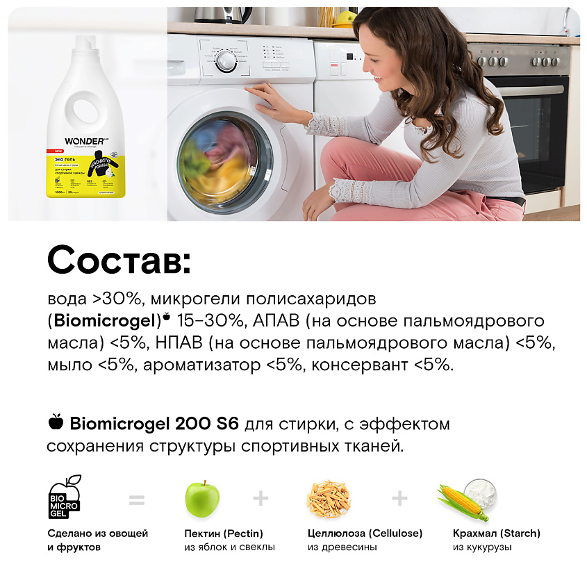 WONDER LAB Средство для мембранной одежды и спортивного белья – фото 5