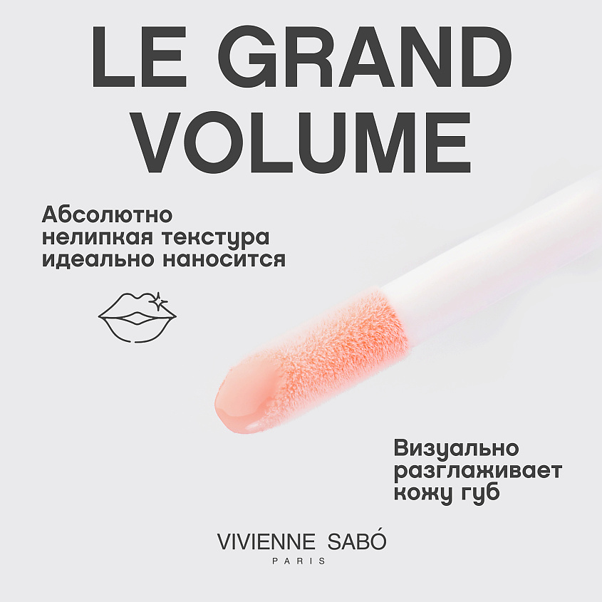 VIVIENNE SABO Блеск для губ Le Grand Volume, № 05, 3 мл – фото 4