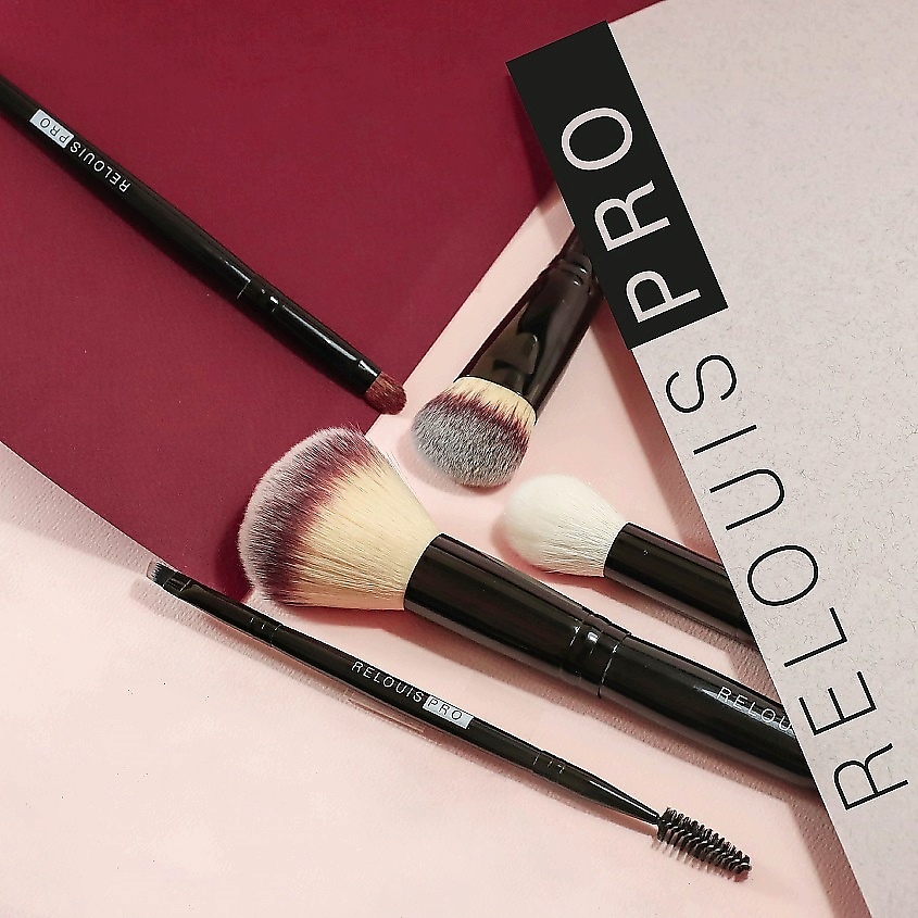 RELOUIS Кисть косметическая №9 для контурирования PRO Contouring Brush – фото 7