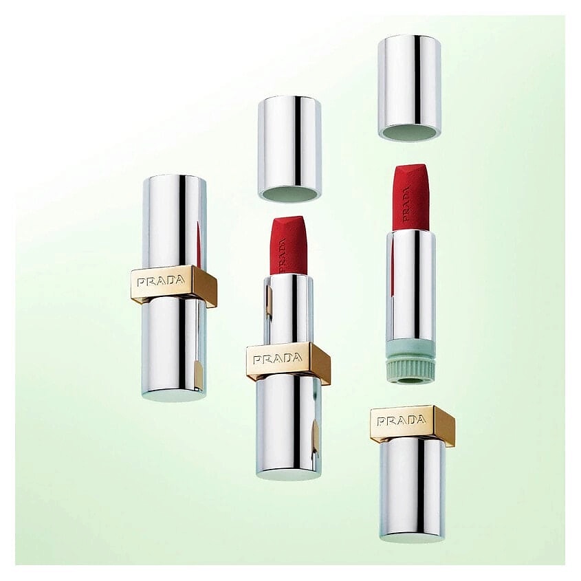 PRADA Помада для губ матовая Monochrome Hyper Matte – фото 5