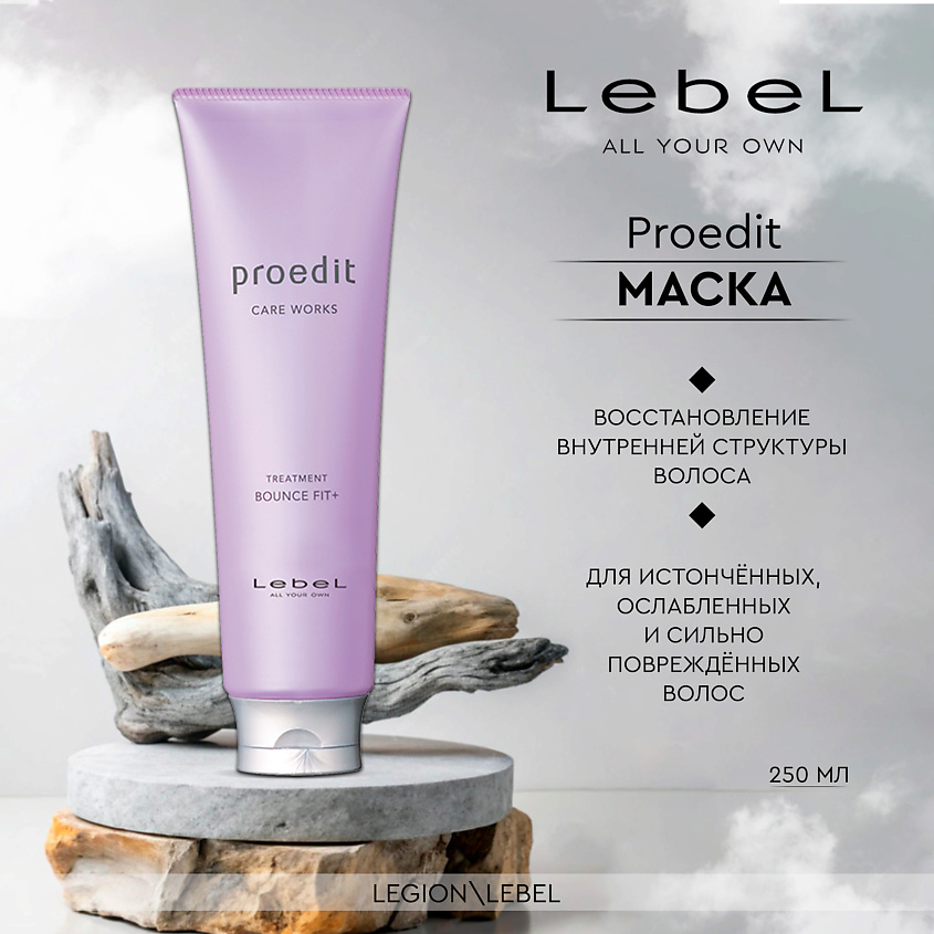 LEBEL Маска для волос PROEDIT HAIR TREATMENT BOUNCE FIT PLUS – фото 2