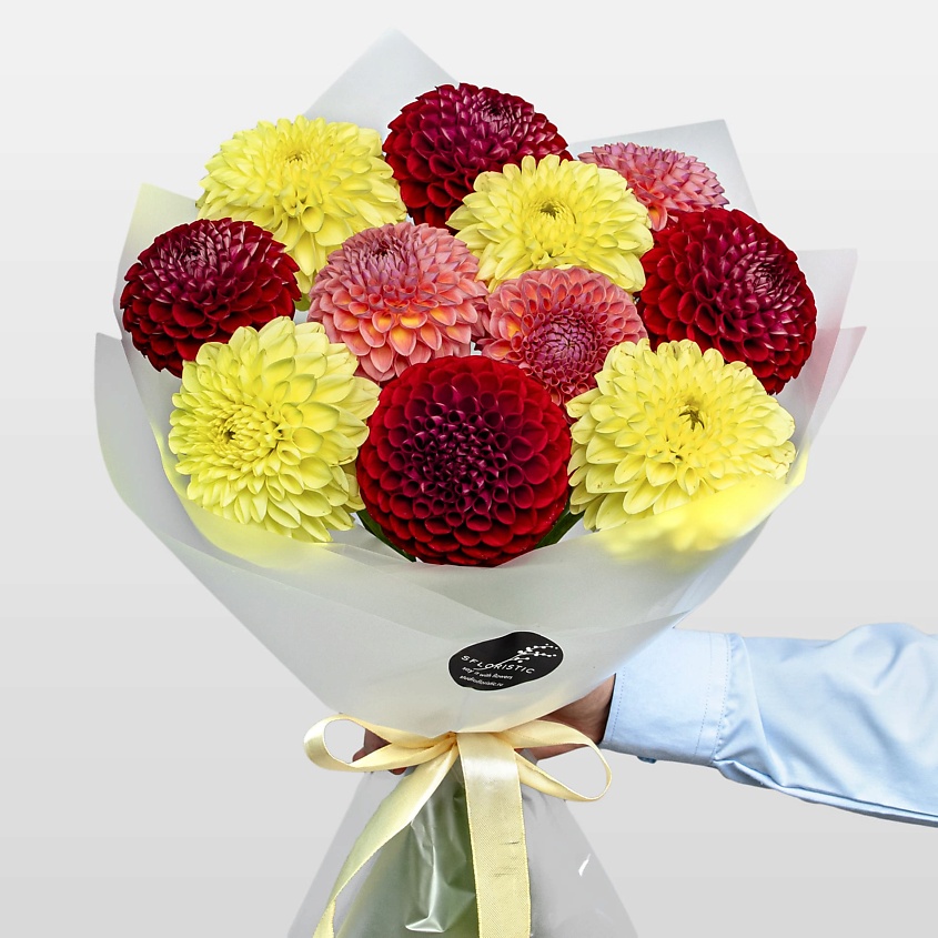 STUDIO FLORISTIC Букет из Георгин «Осенний Карнавал» – фото 4