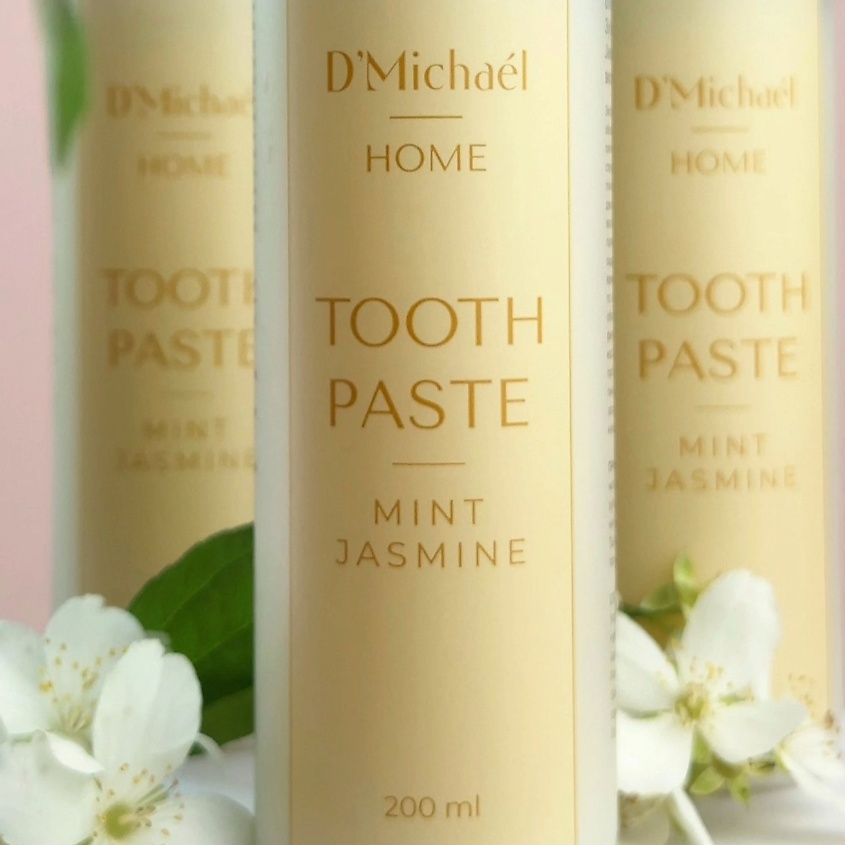 D`MICHAEL Зубная паста «Mint Jasmine». Профилактика воспаления десен – фото 2