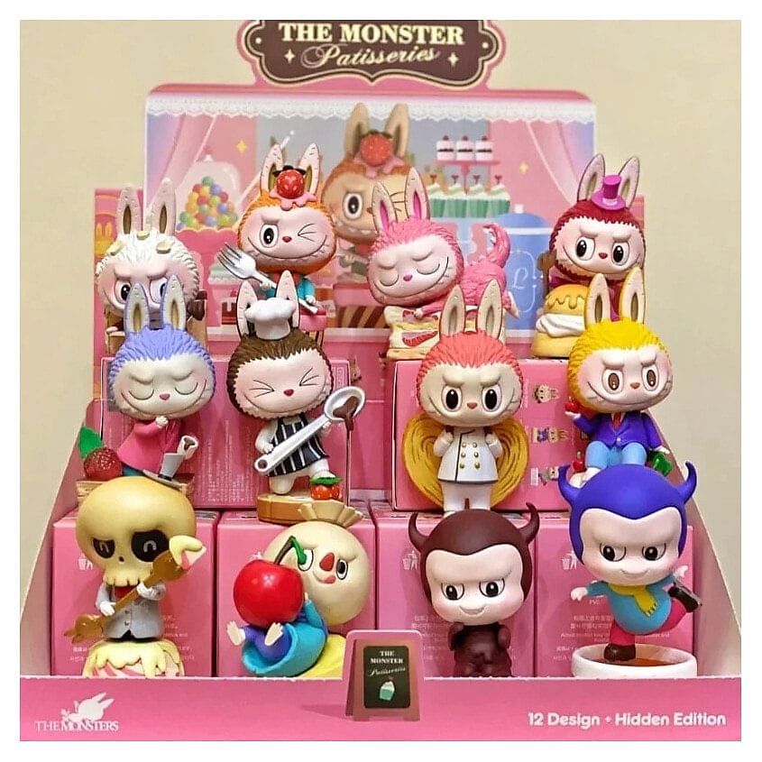 POP MART Игрушка-сюрприз LABUBU Dessert Collection Assorted Puff Pastry Cake – фото 2