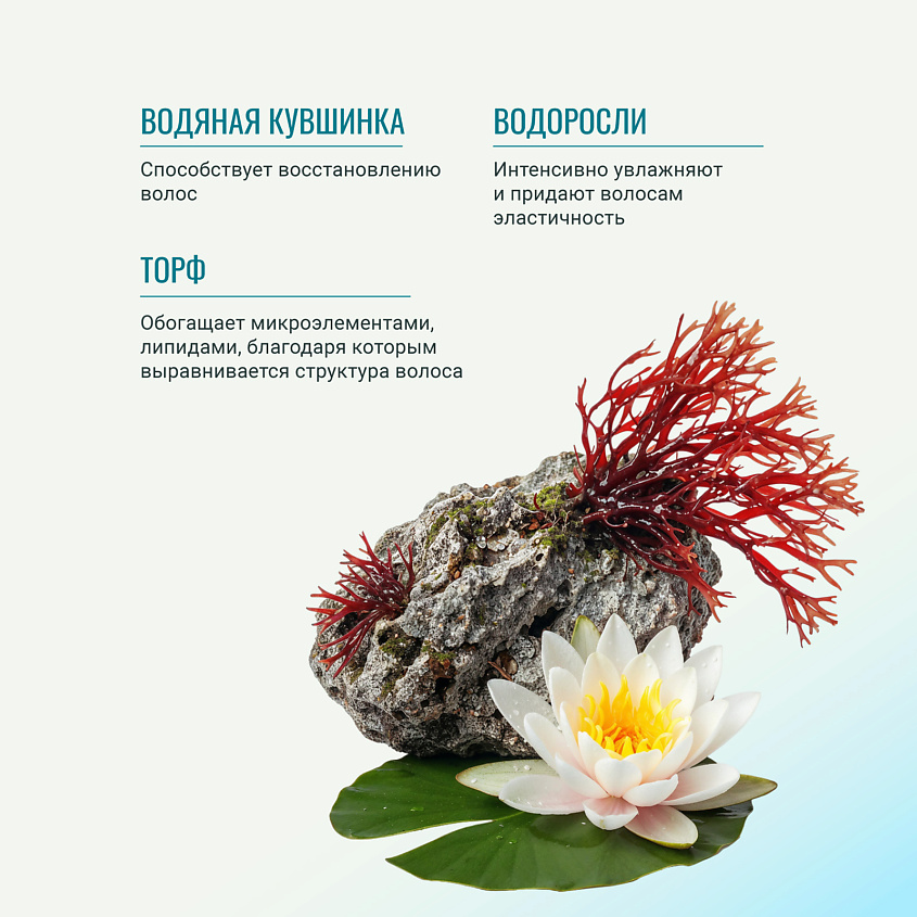 ESTEL PROFESSIONAL Ультраувлажняющий торфяной бальзам для волос KIKIMORA – фото 3