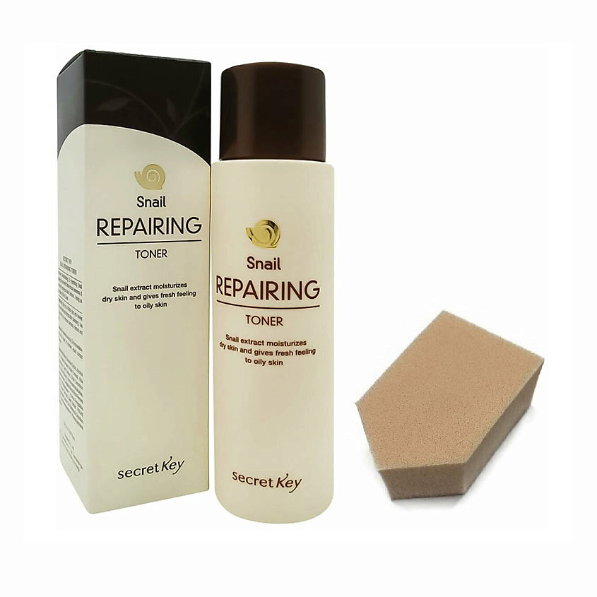 SECRET KEY Восстанавливающий тонер для лица с муцином улитки Snail Repairing Toner – фото 2
