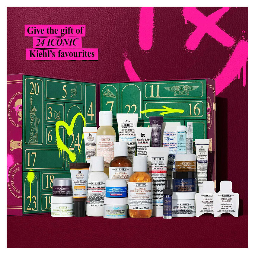 KIEHL'S Адвент-календарь Adventskalender 2025 купить по низким