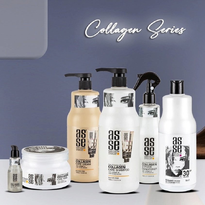 ASSE HAIR COLOR SYSTEMS FOR PROFFESSIONALS Маска с коллагеном для окрашенных волос – фото 2