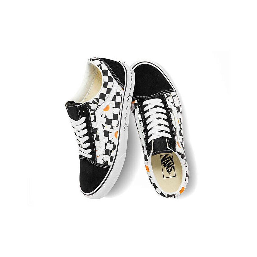VANS Кроссовки Old Skool Low Top Sneakers Black/White – фото 4