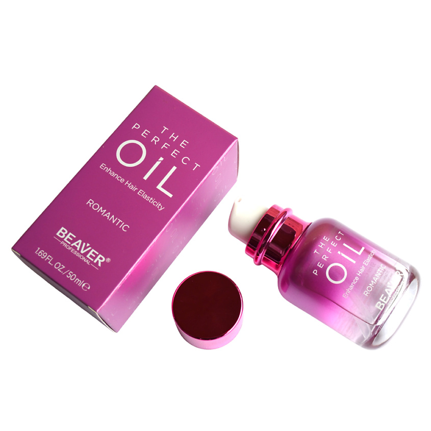 BEAVER Масло для укрепления волос парфюмированное THE PERFECT OIL-ROMANTIC - эластичность и защита – фото 3
