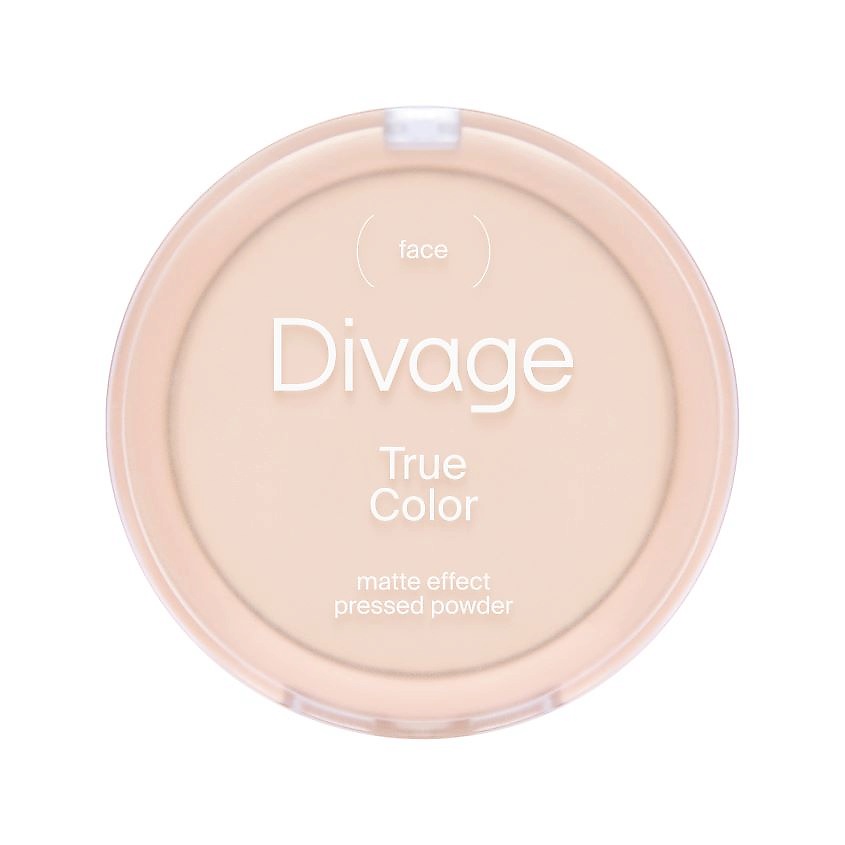 DIVAGE Компактная пудра натурального цвета True Color – фото 2
