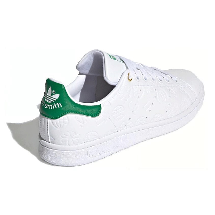 ADIDAS ORIGINAL Кроссовки Stan Smith Embossed Graphics White Green Women's – фото 5