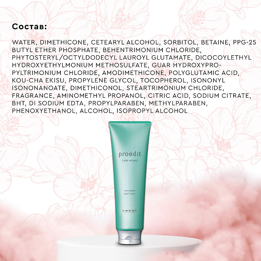 LEBEL Lebel Proedit Маска для волос Care Works Soft Fit Plus Treatment – фото 4