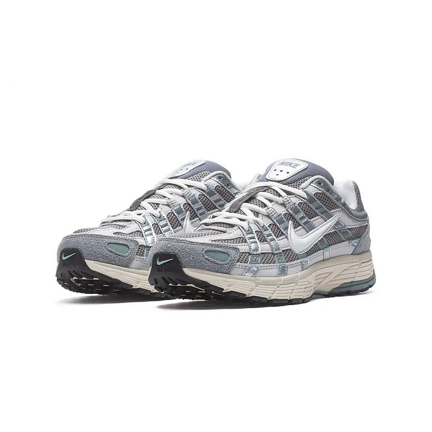 NIKE Кроссовки P-6000 "Flat Pewter Light Iron Ore" (FN7509-029) – фото 3