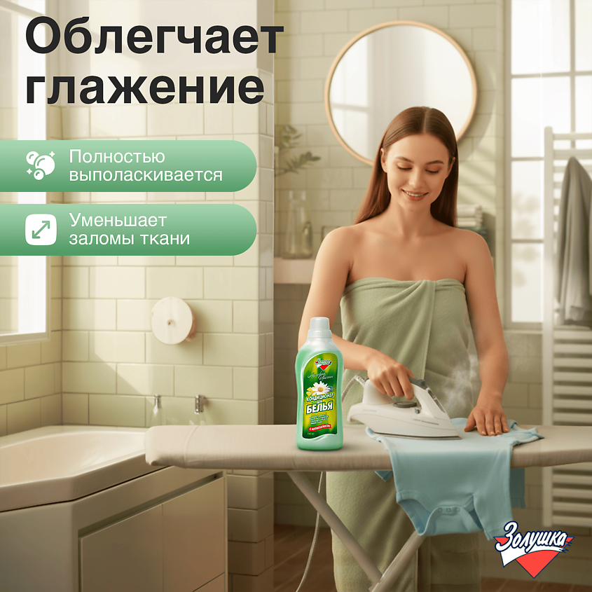 ЗОЛУШКА Кондиционер для белья Луговые цветы – фото 5
