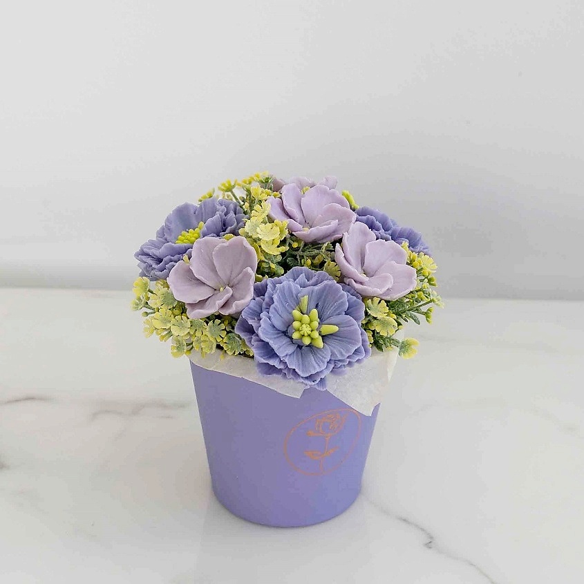 ЛЭТУАЛЬ FLOWERS Композиция из мыла "Лавандовый каприз" – фото 3