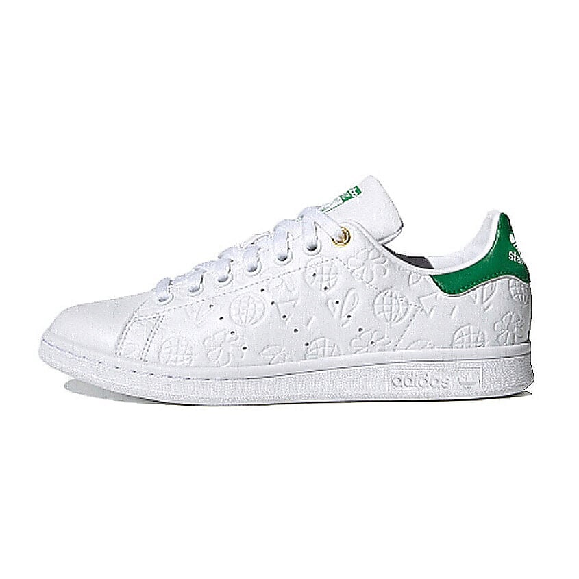 ADIDAS ORIGINAL Кроссовки Stan Smith Embossed Graphics White Green Women's – фото 2