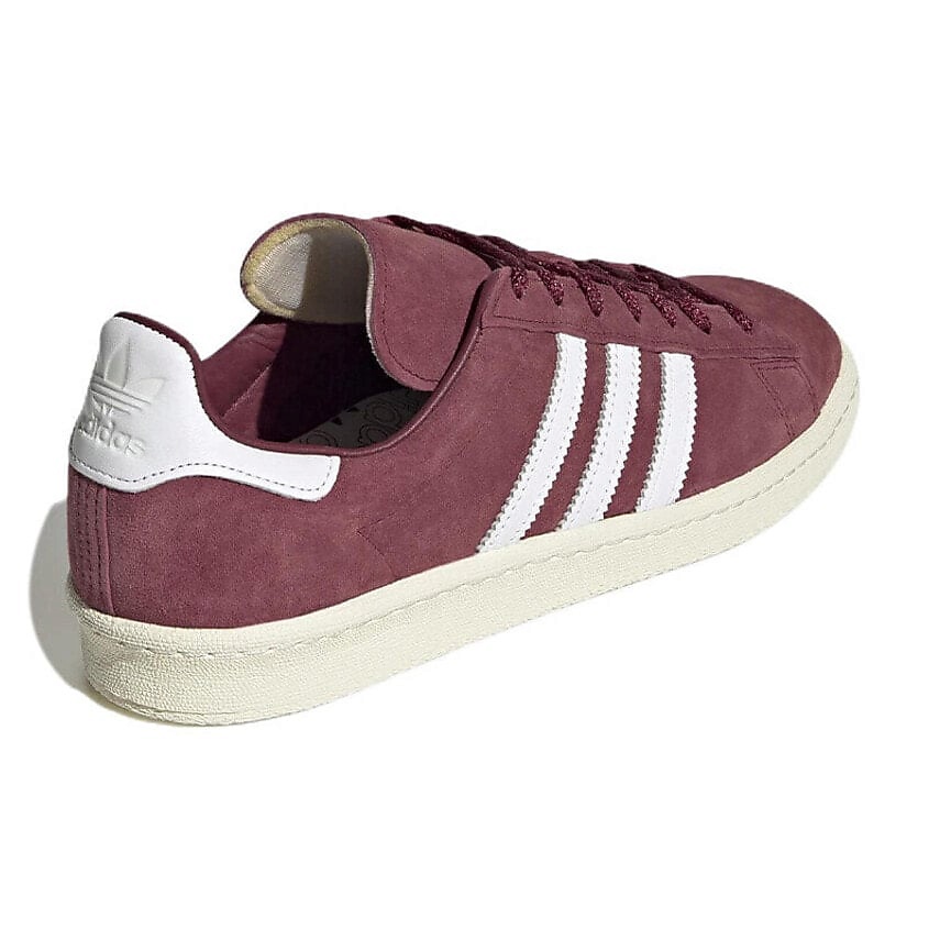 ADIDAS ORIGINAL Кроссовки Campus 80s Collegiate Burgundy Cloud White – фото 5