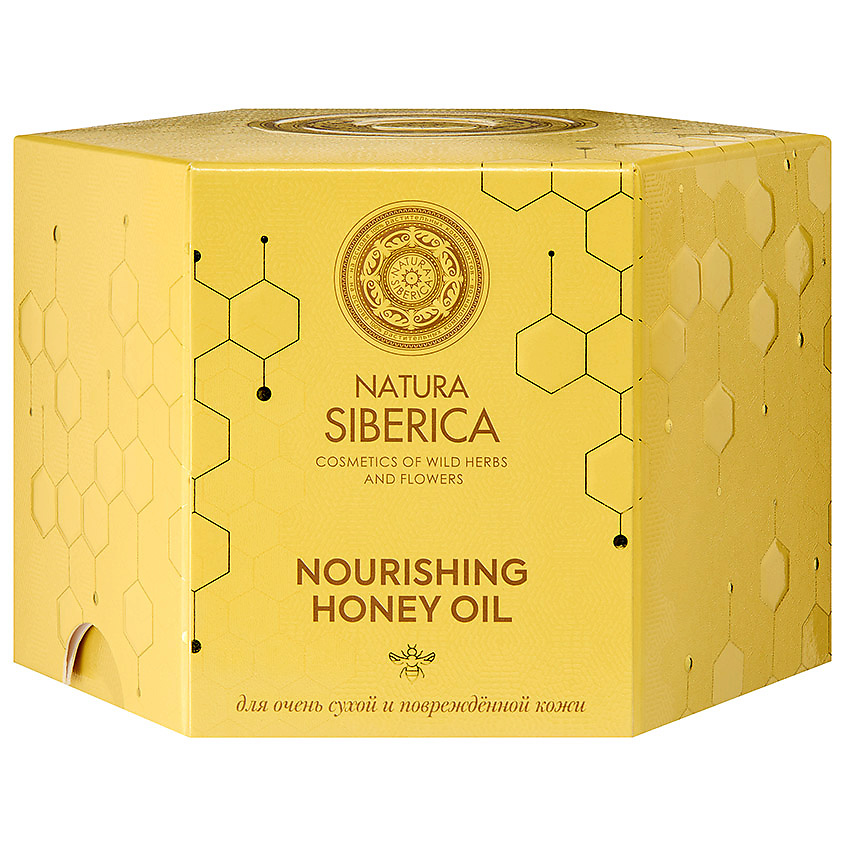 NATURA SIBERICA Питательное медовое масло для очень сухой и поврежденной кожи Nourishing Honey Oil Dry skin – фото 2