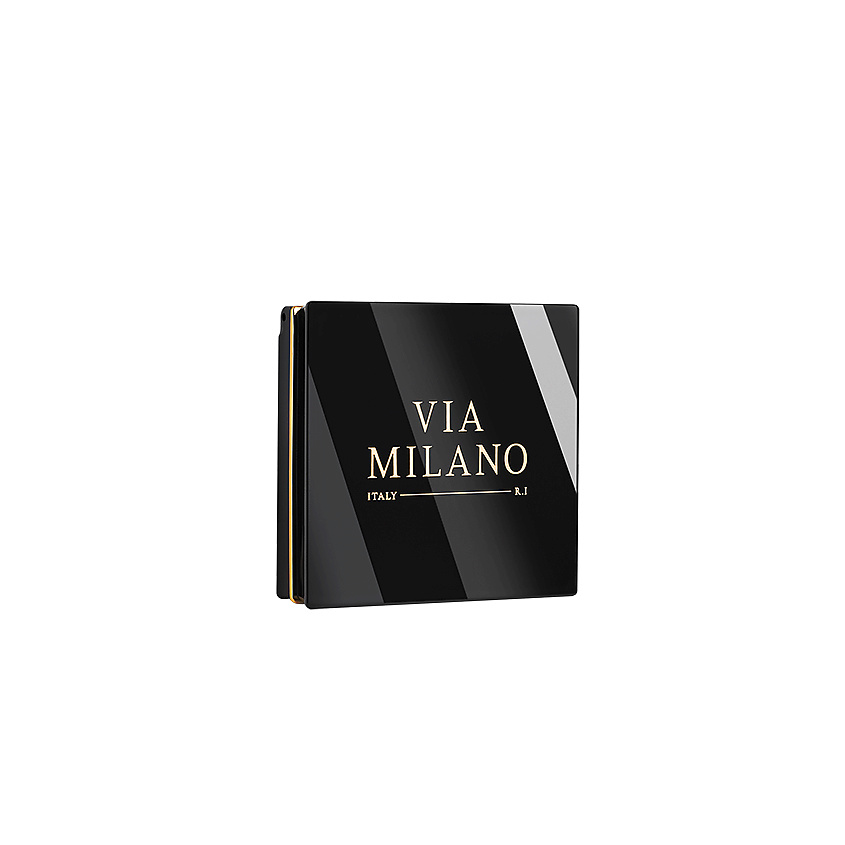 VIA MILANO Тени для глаз жемчужно-сатиновые с витамином Е Mono Pearl Intense Colour – фото 2