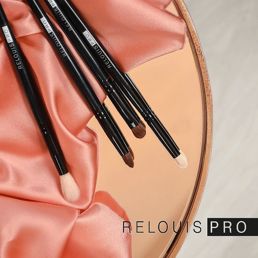 RELOUIS Кисть косметическая №8 круглая для теней PRO Pencil Brush – фото 7